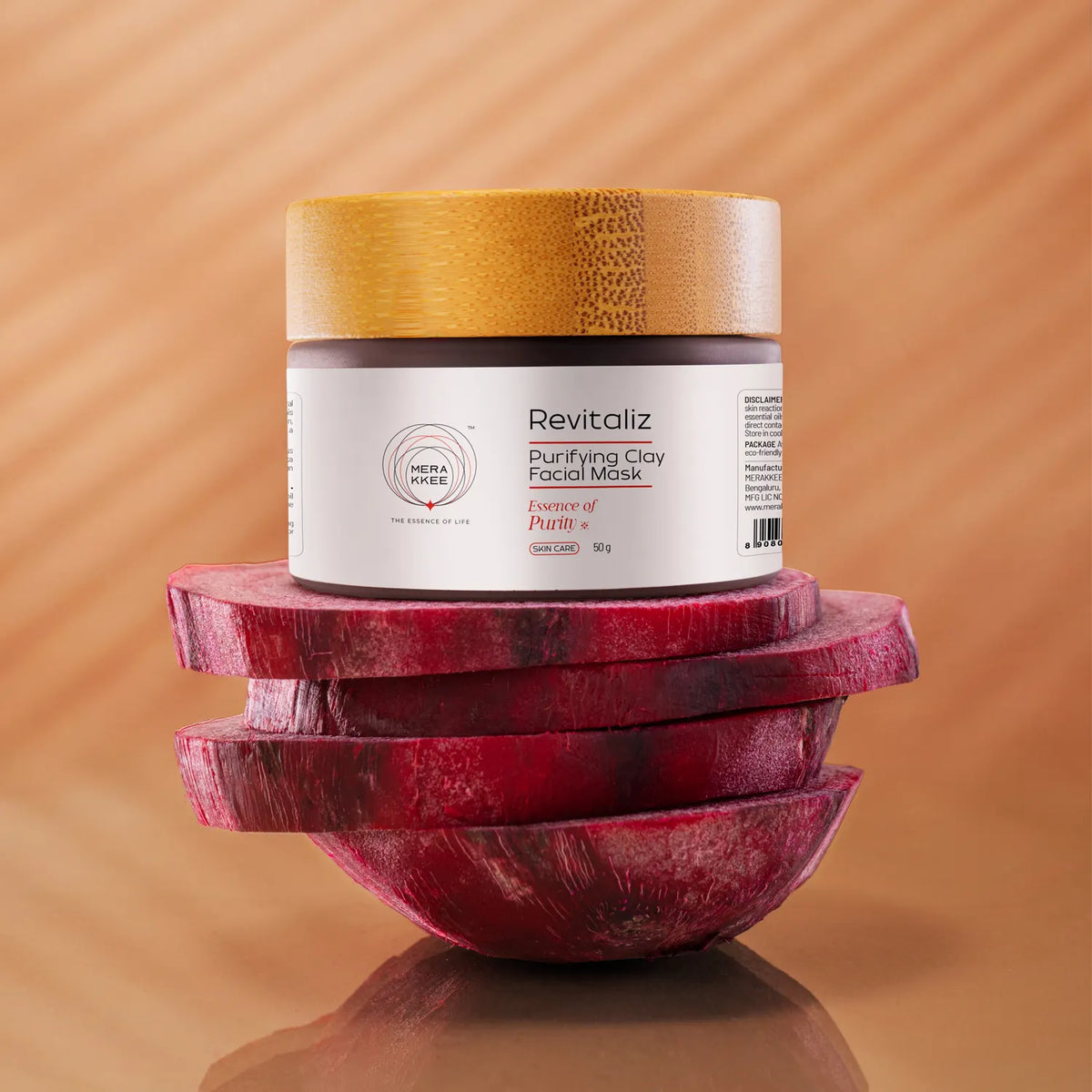Merakkee Revitaliz | Purifying Beetroot Facial Mask