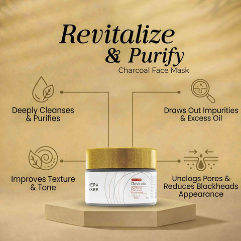 Revitalize and Purify Charcoal Face Mask